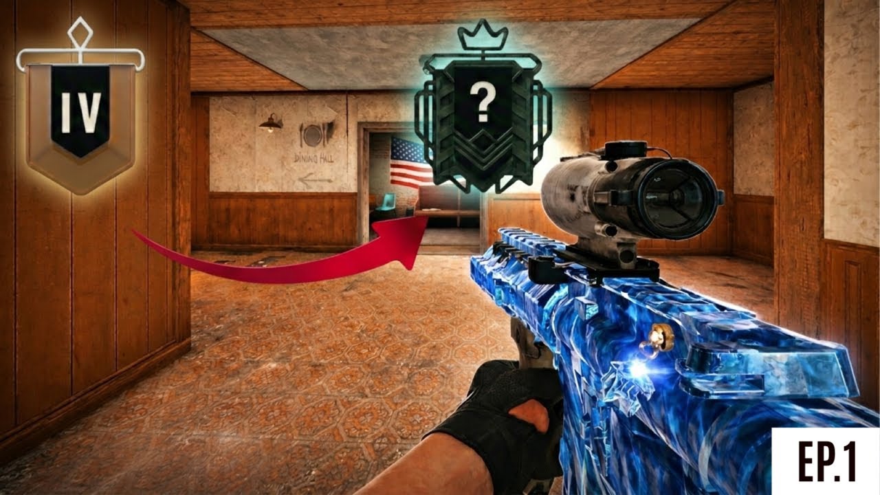 How High Can an Average R6 Controller player Climb SOLO?! (Rainbow Six Siege) 