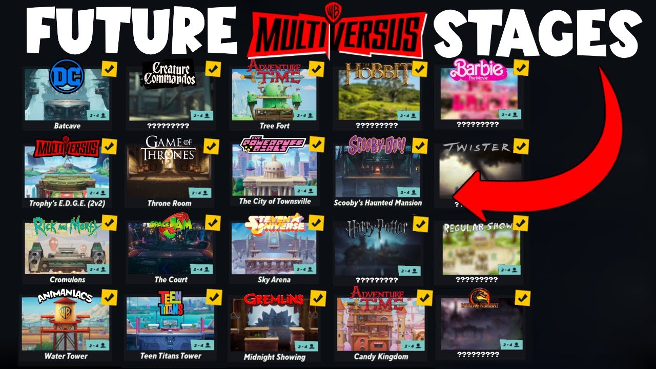These Stages Should Be Added To MultiVersus