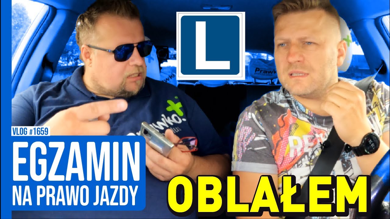 Oblałem egzamin na prawo jazdy kat. B / VLOG 