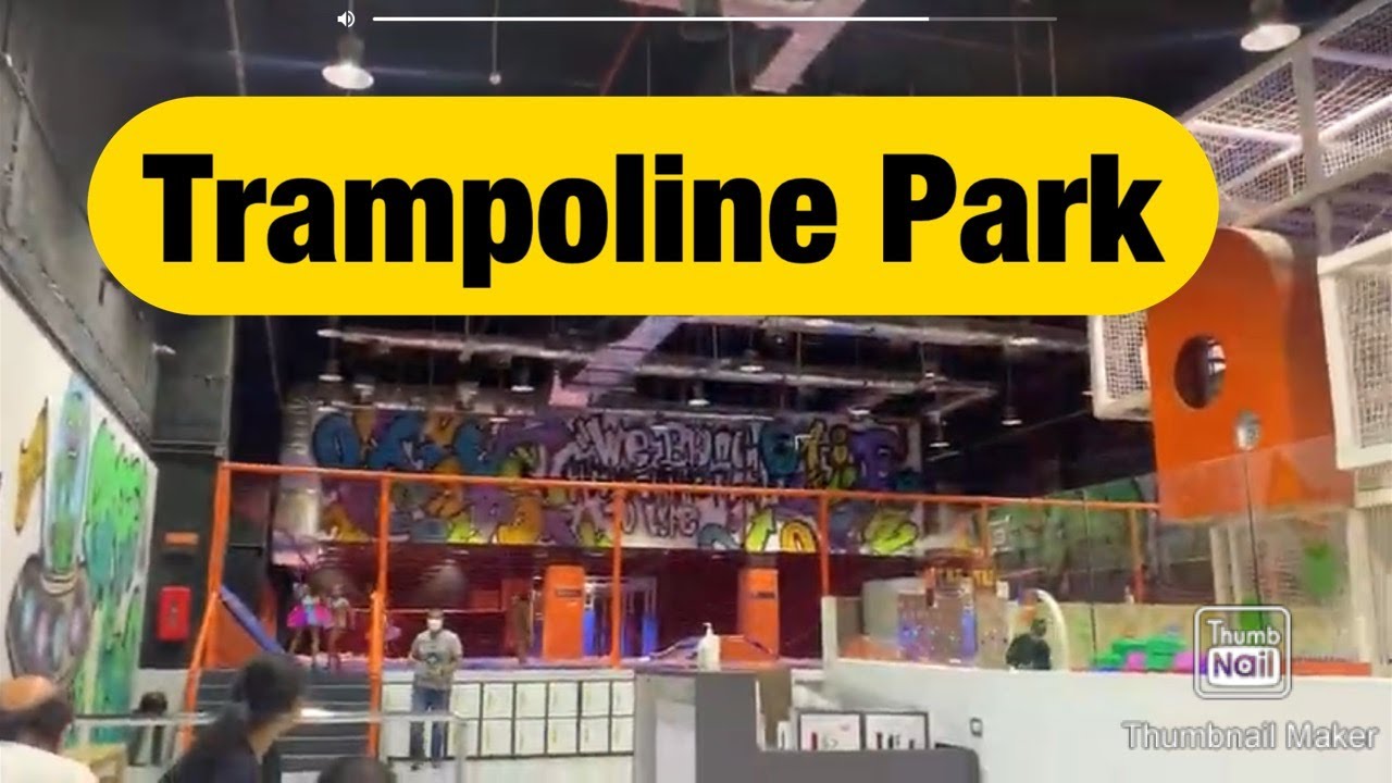 Living in Egypt: Airzone Trampoline Park Madinaty