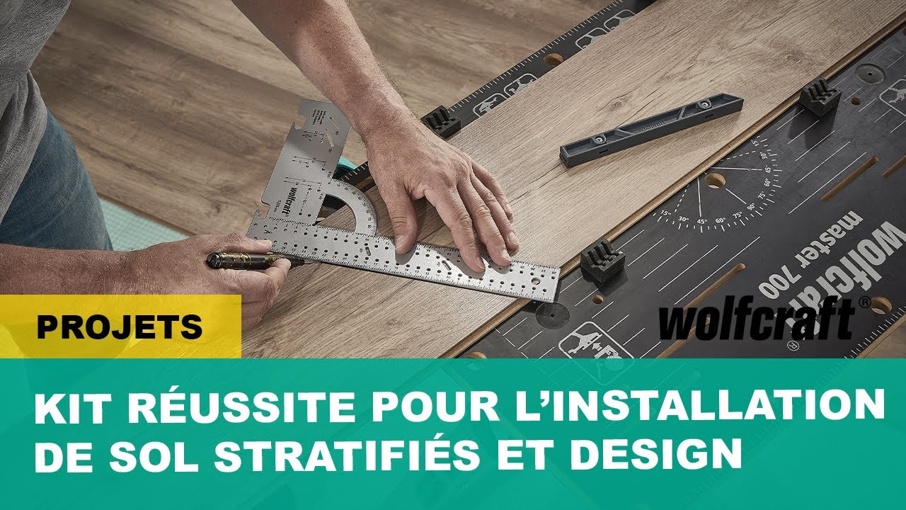 Comment bien poser des sols stratifiés et design ? | Wolfcraft
