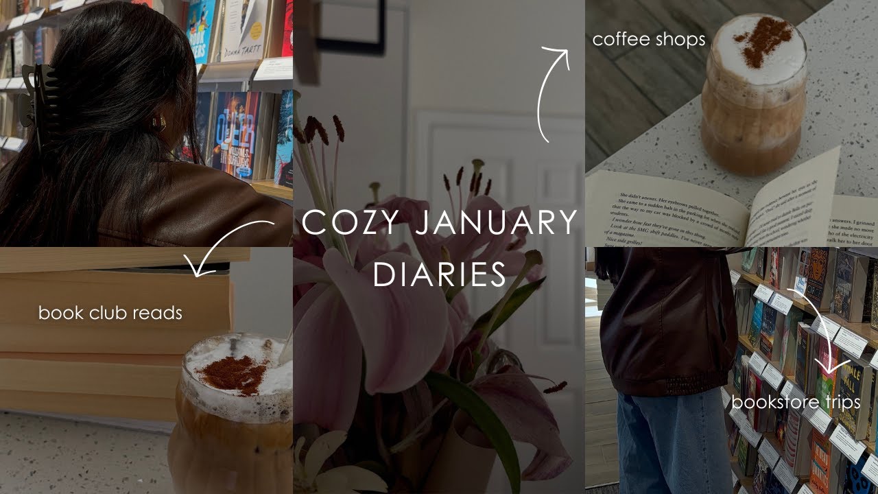 🧸🕯️ A Cozy January | Coffee Dates, Barnes & Noble & Starting a Book Club!!!