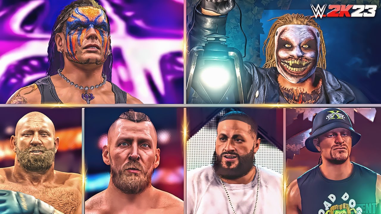 Amazing WWE 2K23 Created Superstars To Update Your Game (July Pack)