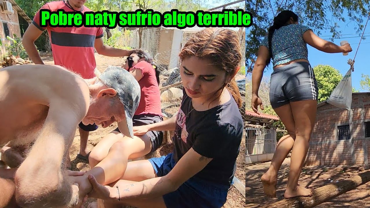 Todos quedaron asustados al ver como Naty casi se quiebra su pie😬Asi de mal termino el juego 4