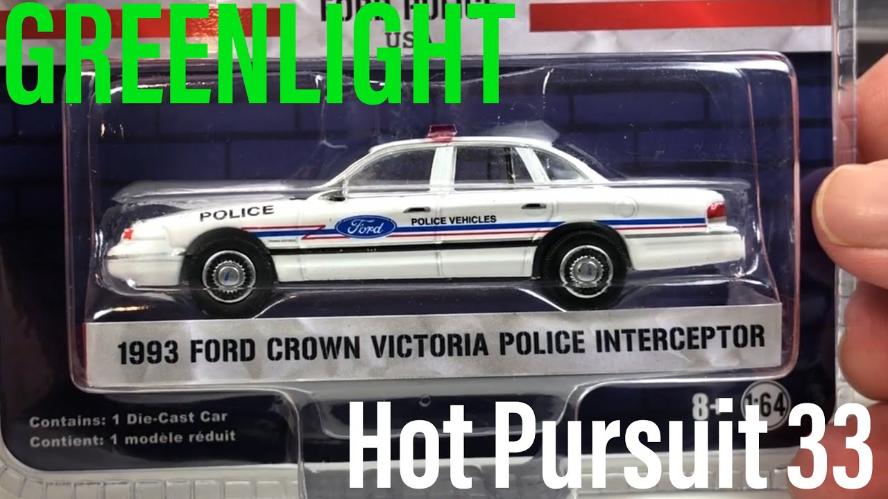 Greenlight Hot Pursuit Series 33 Unboxing