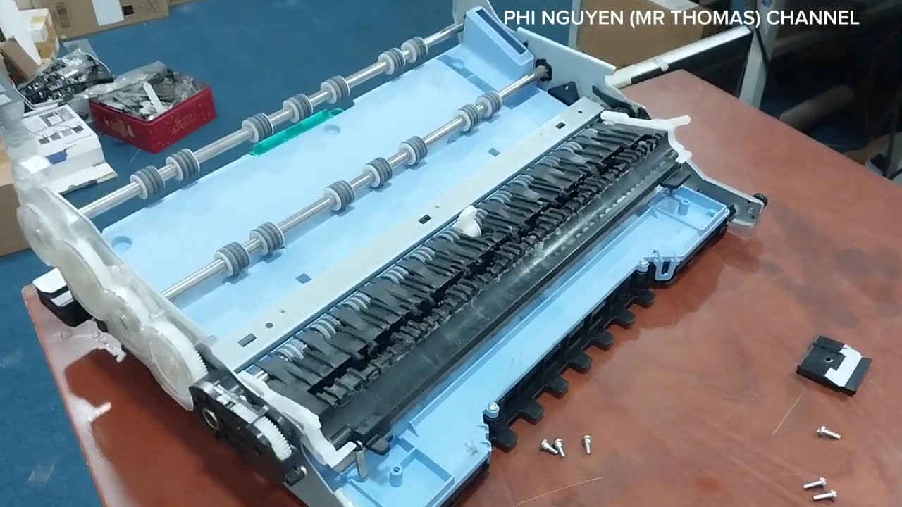 HP inside Service Fluid Container printer #E77650