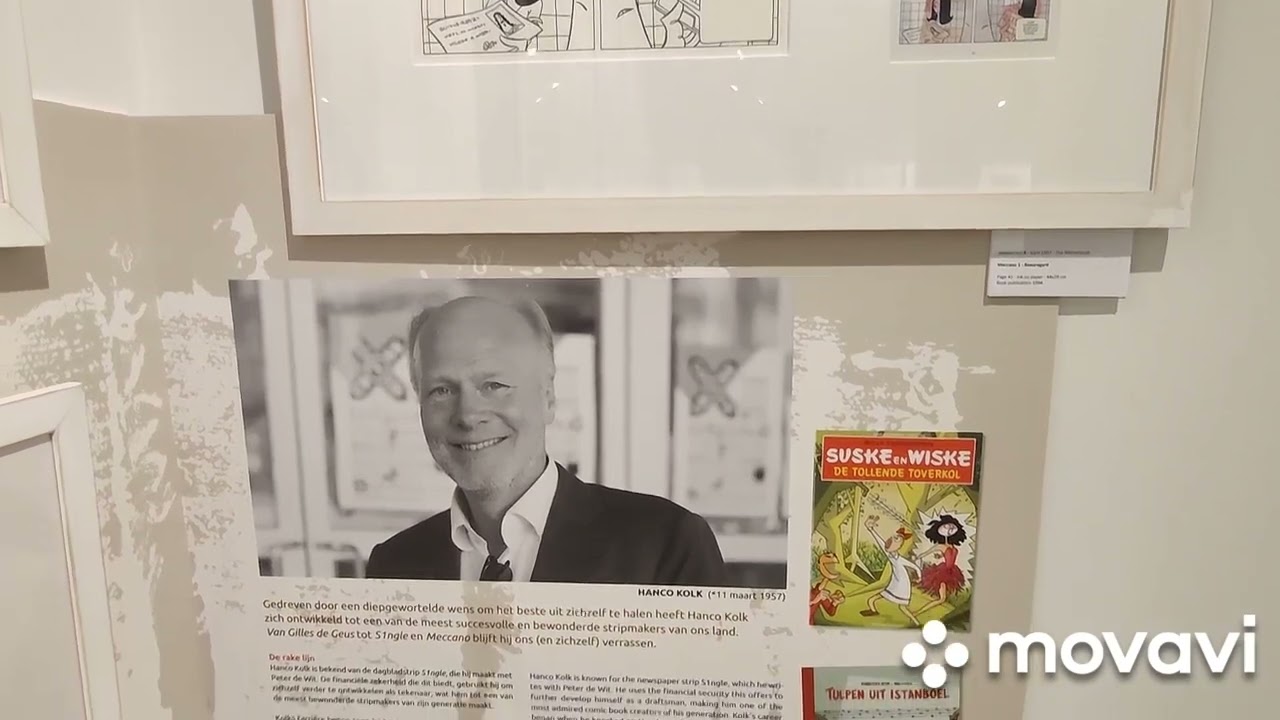 Bezoek aan het MOCA in Noordwijk met tekenaars: Gerrit de Jager, Margreet de Heer en Coco Ouwerkerk