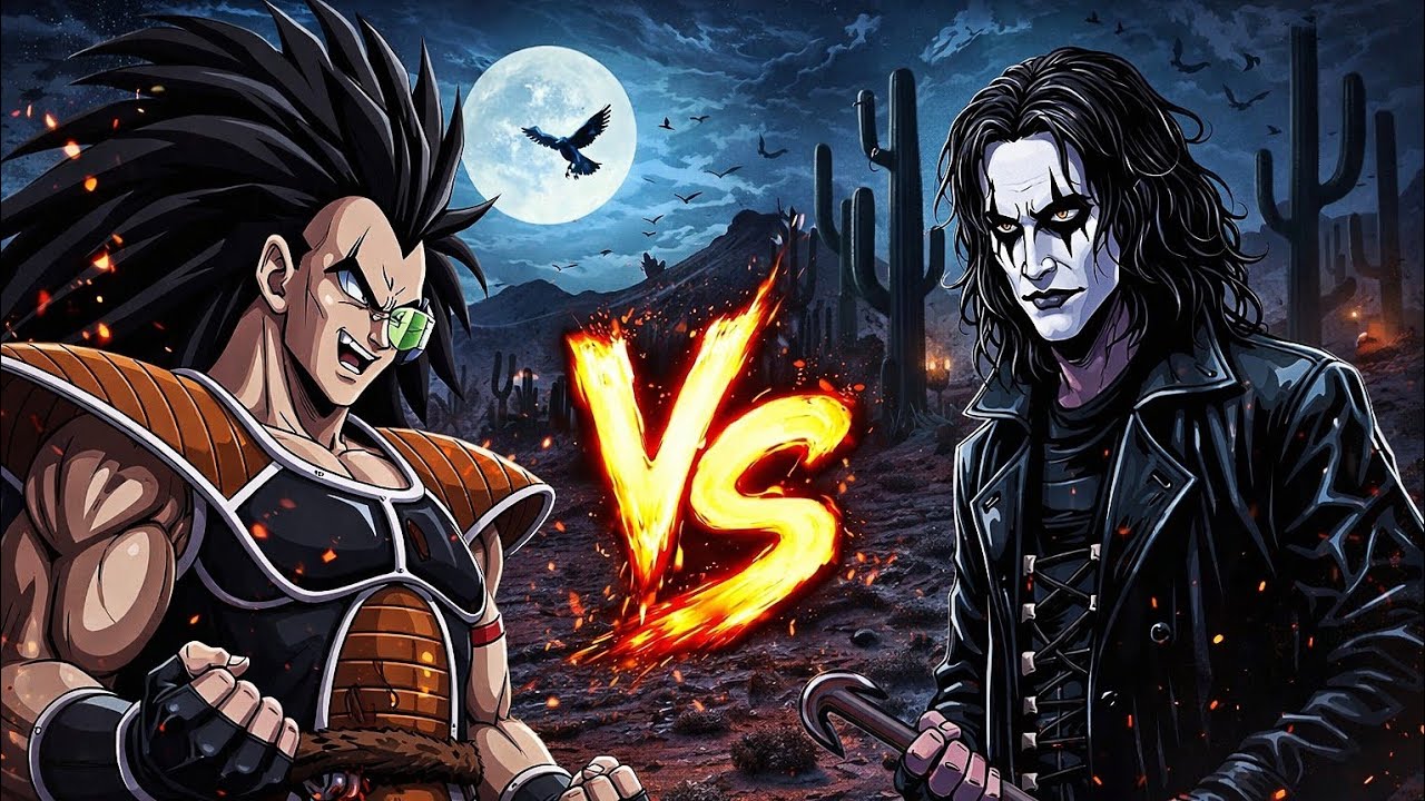 [ KOF Mugen ] Raditz vs The Crow Epic Fight 