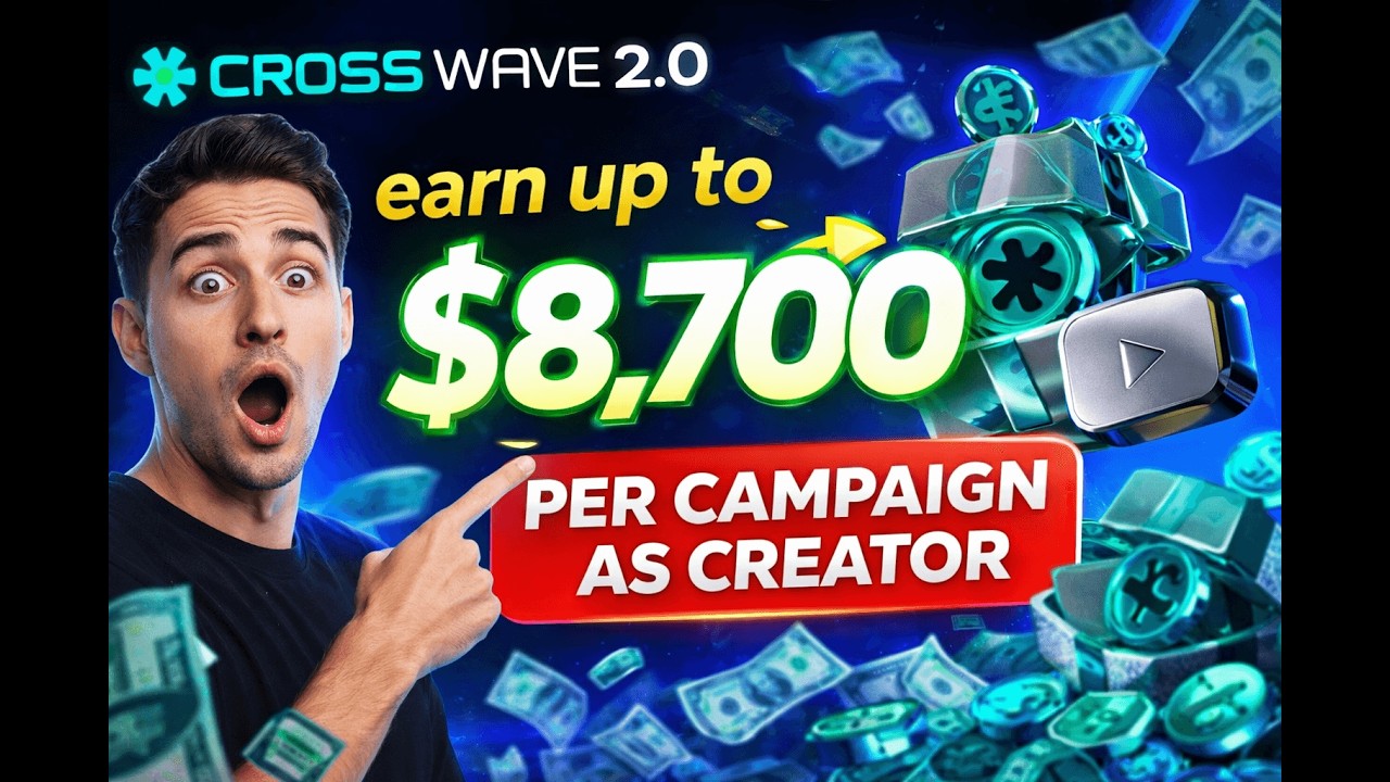 Cross Wave 2.0 Is Paying up to $8,700 Per Campaign &ndash; Here&rsquo;s How Creators Earn