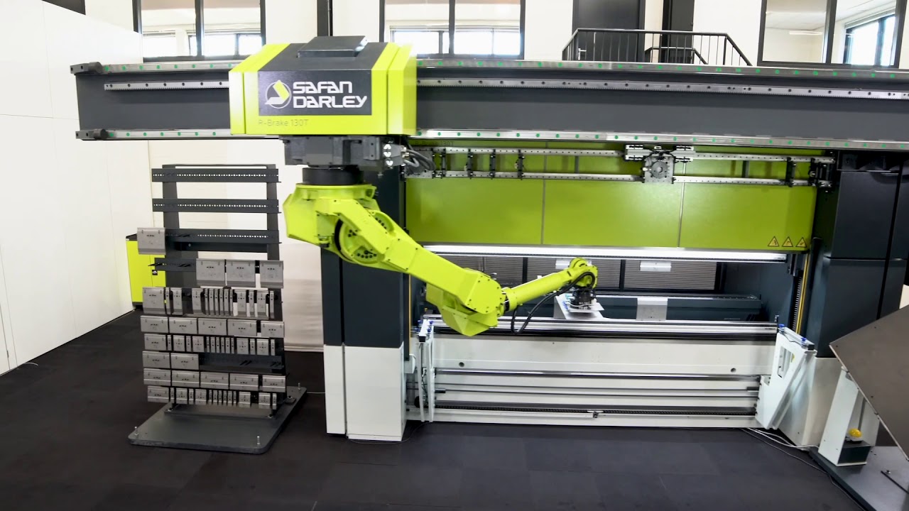 SafanDarley R-Brake - 100% Electric, Automated Press Brake Cell!