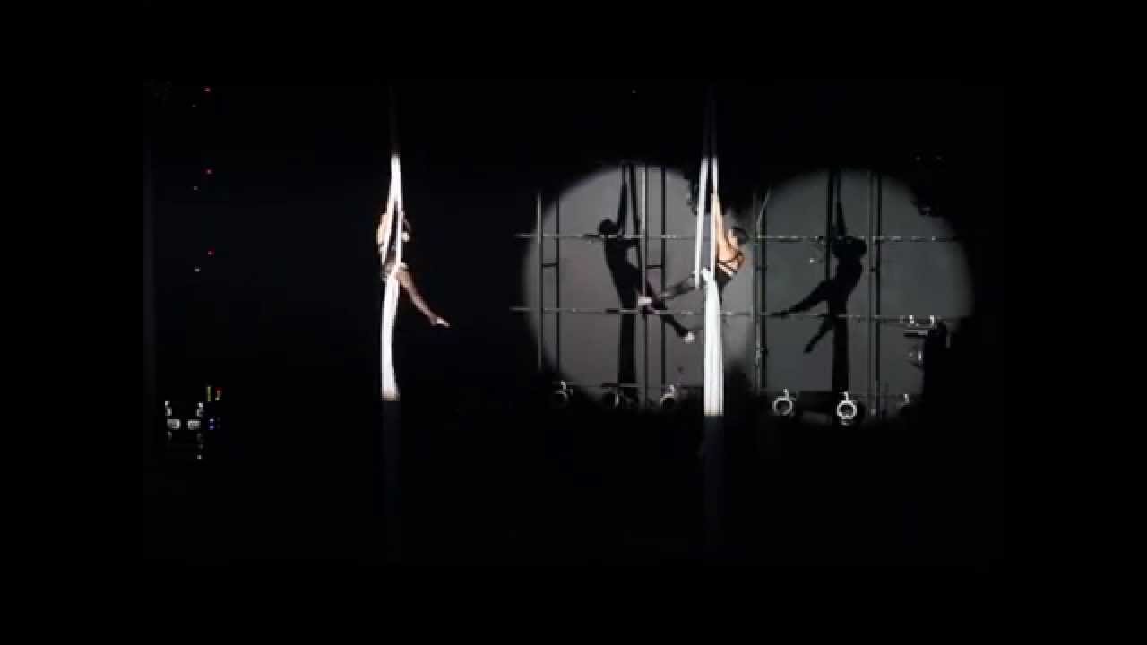 Aerial silks duet by Eirini and Marilena