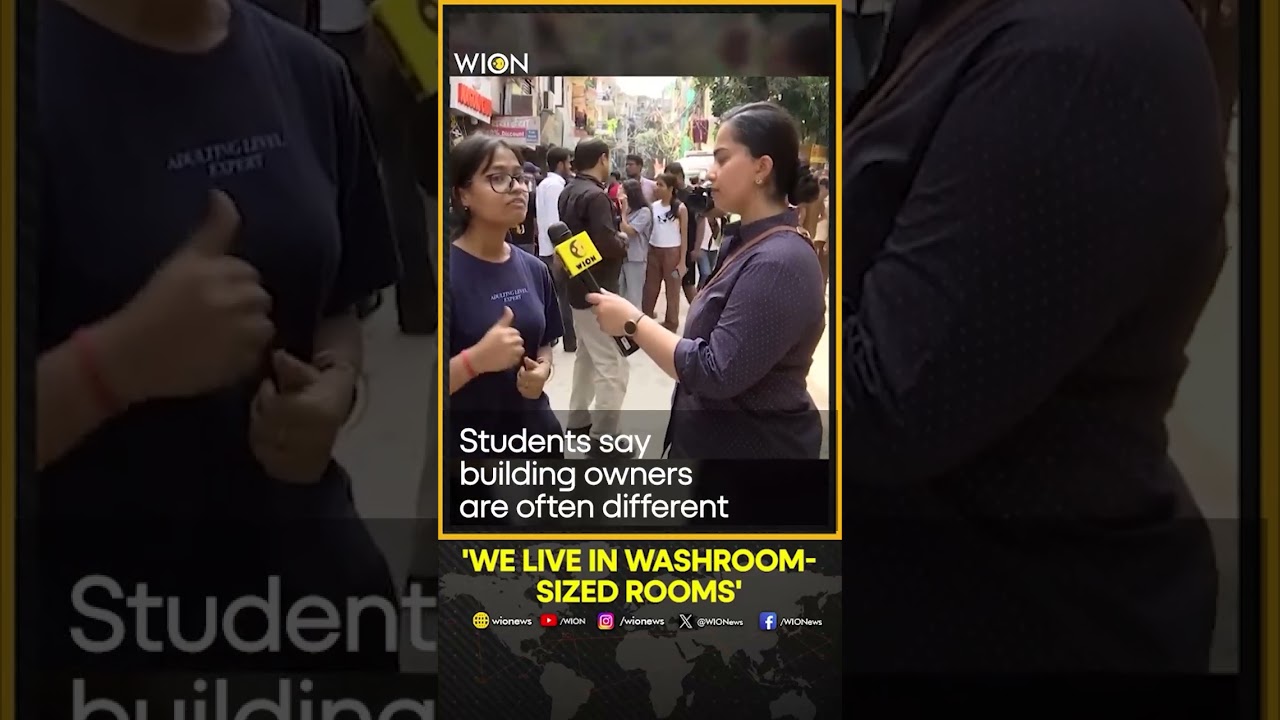 Delhi Building Collapse: Delhi Students Speak Out - 'We Live In Washroom-Sized Rooms' | WION