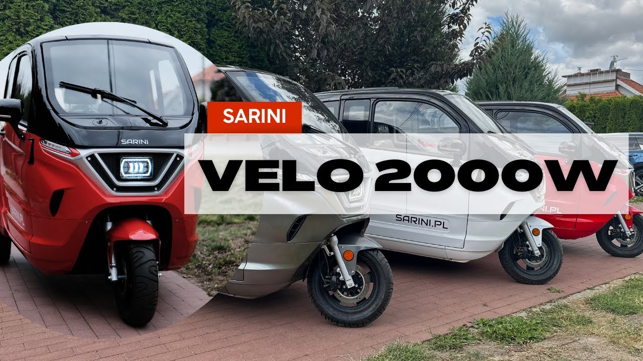 SARINI VELO - pierwsze uruchomienie - Sarini Velo z silnikiem 2000W  bez prawo jazdy- #salon2kolka