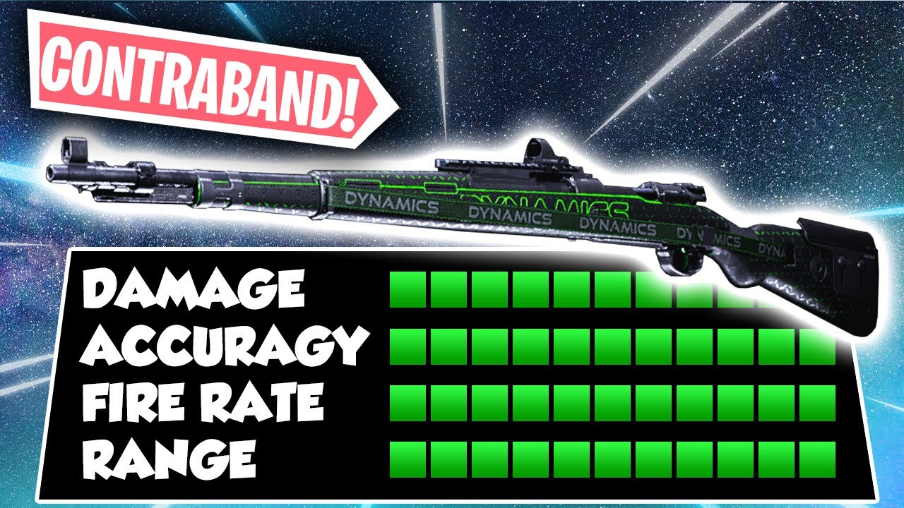 How To Get The *RARE* Kar98K Contraband Blueprint In Warzone "Fluid Dynamics"
