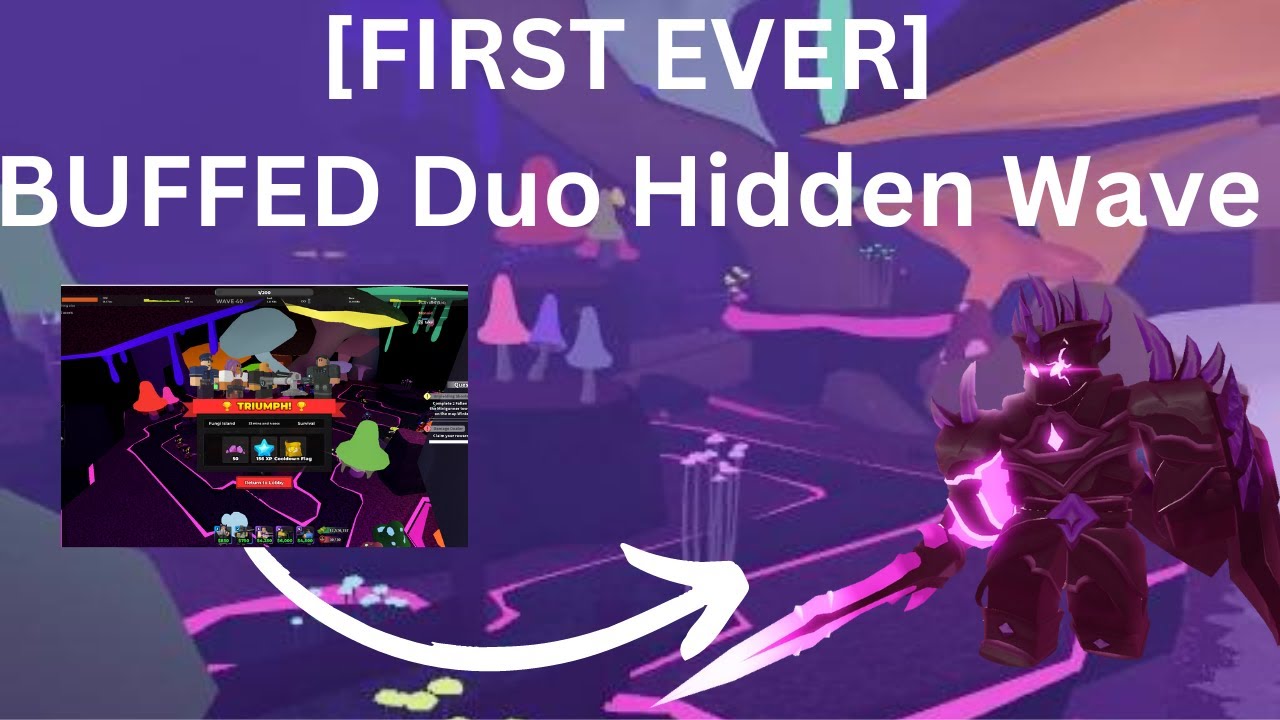 FIRST EVER BUFFED DUO HIDDEN WAVE TRIUMPH || TDS