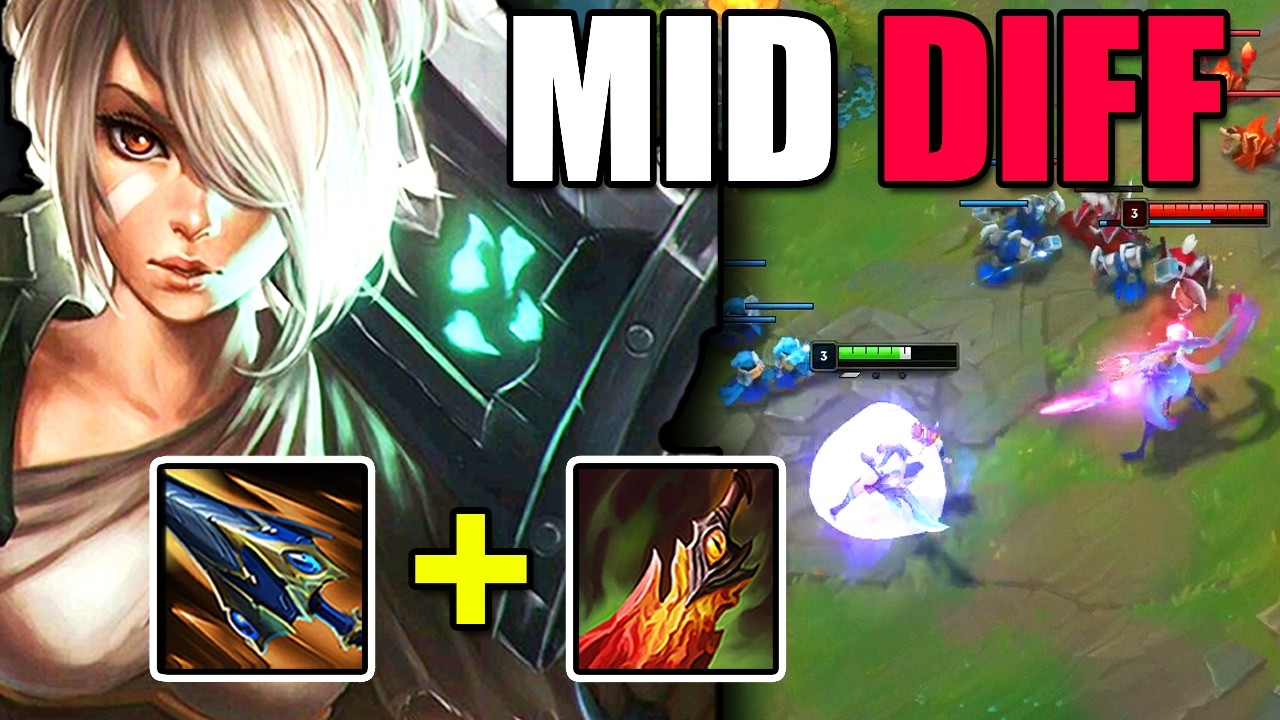Rank 1 Riven Main Uses Broken Build | High Elo Gameplay