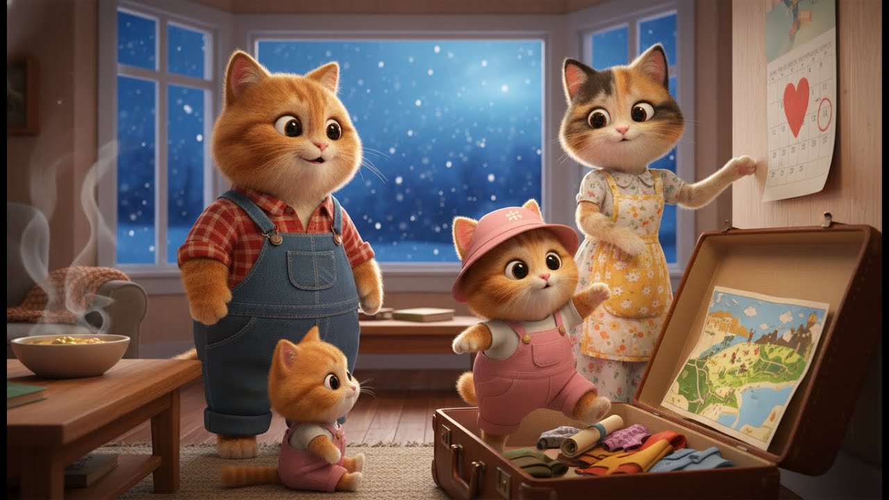 Tiny Kitten’s Big Adventure | A Heartwarming Family Journey Home | Catomic Fables