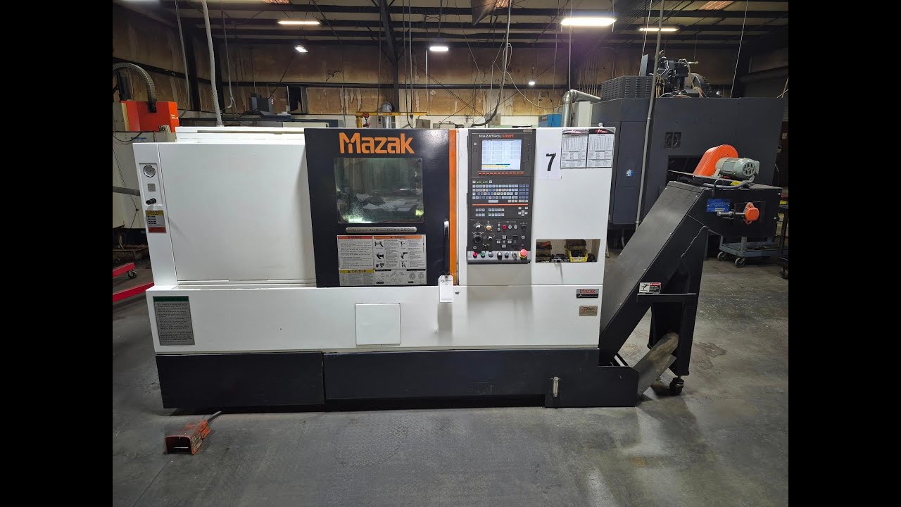 Mazak & Haas CNC Machinery Assets Lot 135 - 2010 MAZAK QUICK TURN SMART (QTS) 250 2-AXIS CNC LATHE