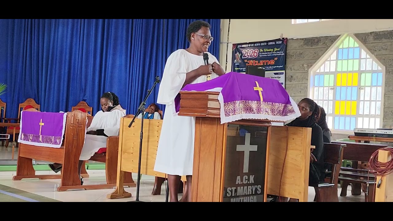 Teresia Gachanu sermon in English Service 💕 🙌🏻 