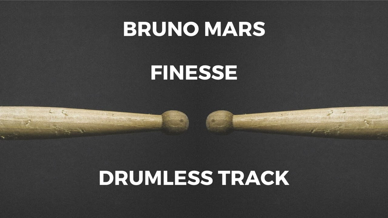 Bruno Mars - Finesse (drumless) - 105 BPM