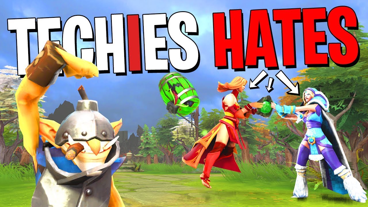 Techies Hates The Stupid Sisters - DotA 2