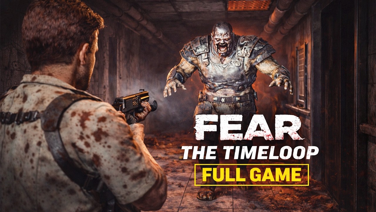 Fear The Timeloop &mdash; Full Game Walkthrough (Resident Evil Style Horror | No Commentary)