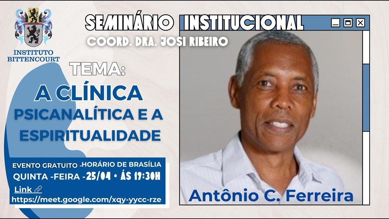 ABR-24: A CLÍNICA PSICANALÍTICA E A ESPIRITUALIDADE