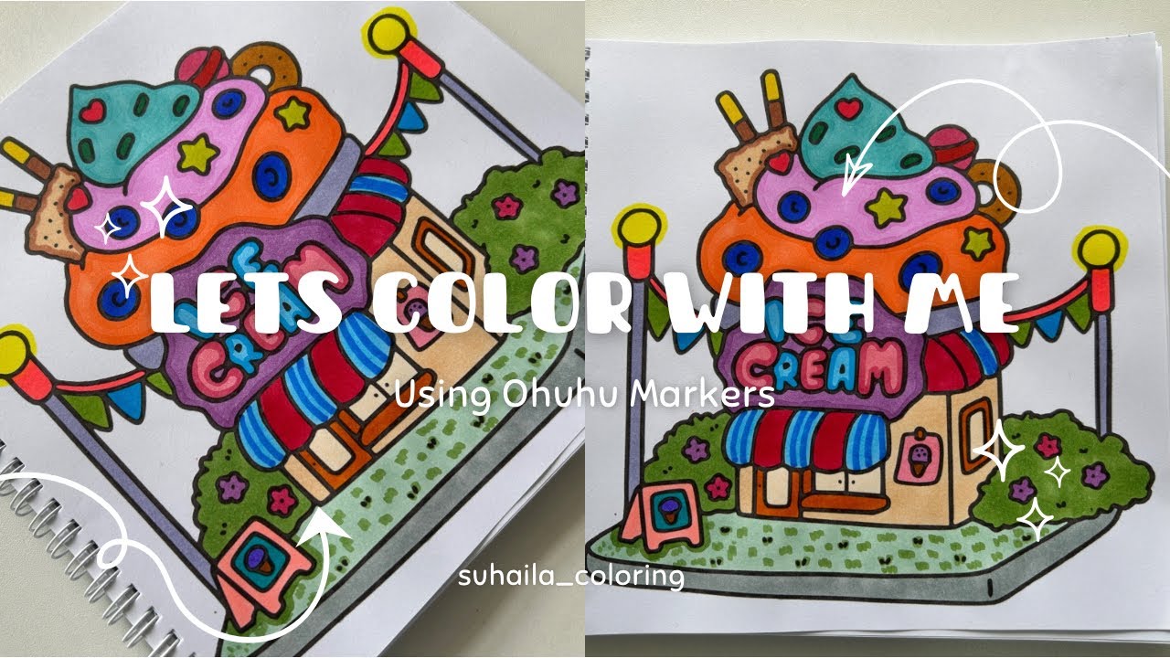 Colourfull Ice Cream Stall 🍦🍨| Hygae Place | Cocowyo