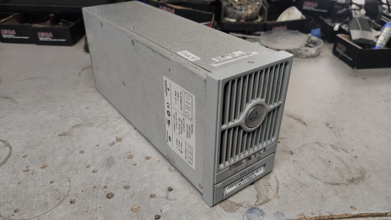 Обзор блока питания Emerson R48-3200