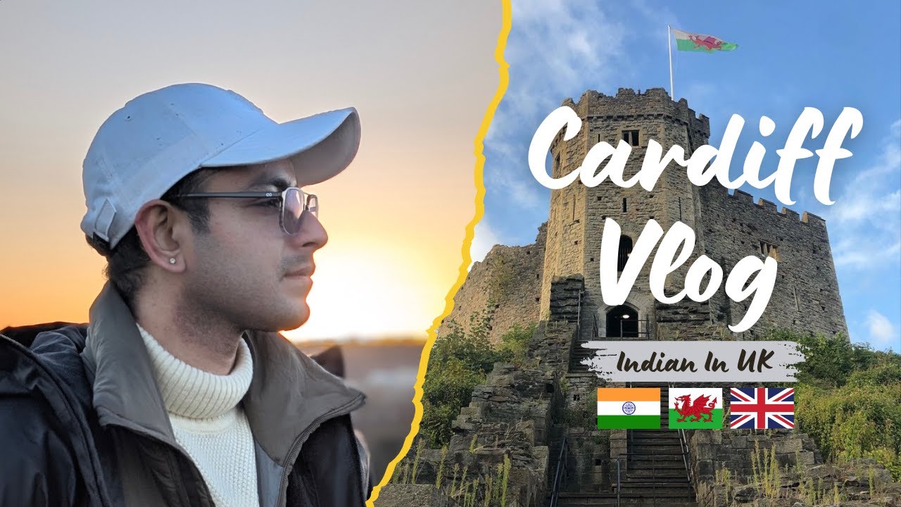 Exploring Cardiff! | My First Trip to Wales as an Indian in the UK 🏴󠁧󠁢󠁷󠁬󠁳󠁿