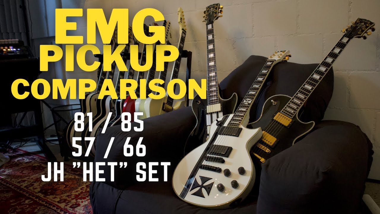 EMG PICKUP COMPARISON | 81/85 vs 57/66 vs JH 