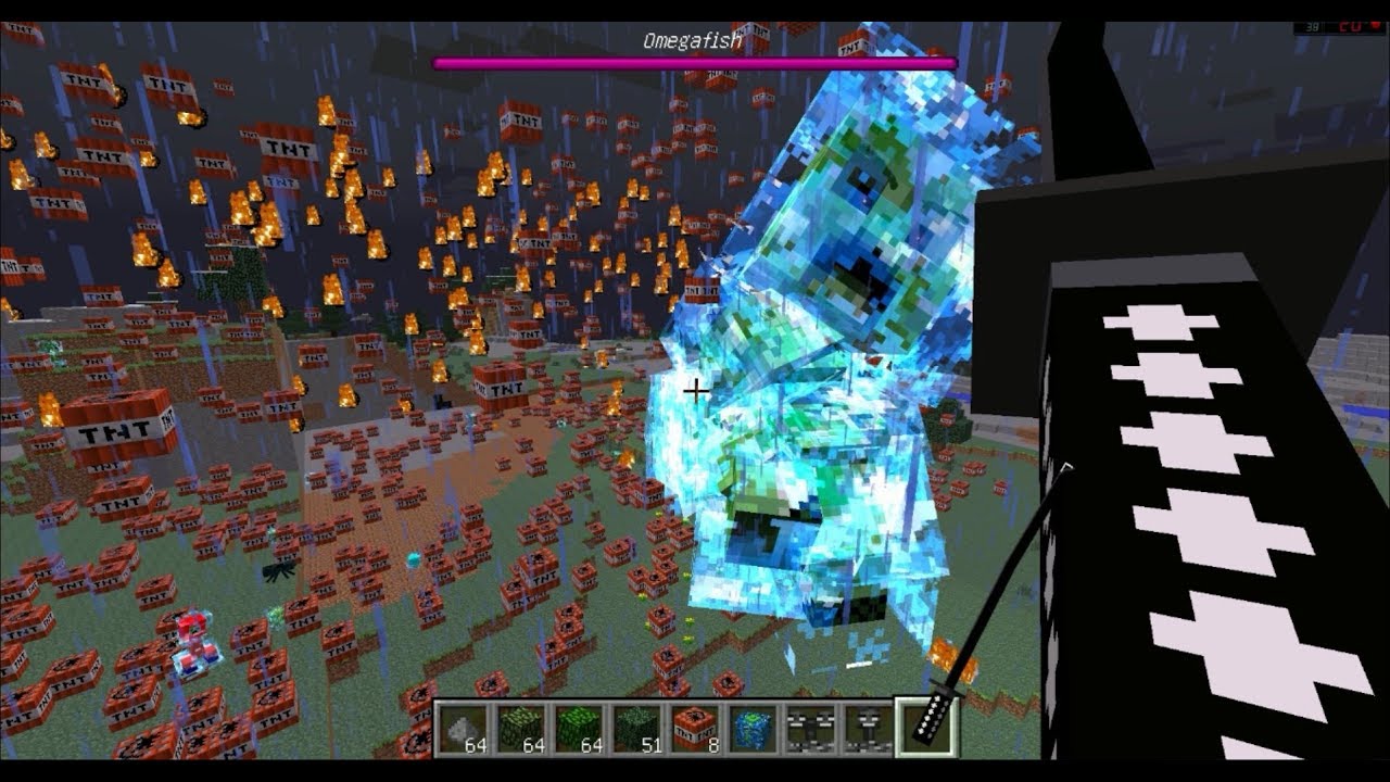 Minecraft - Крипер Апокалипсис ТНТ \ Заряженый Крипер Гигант \ Гиганти МОД