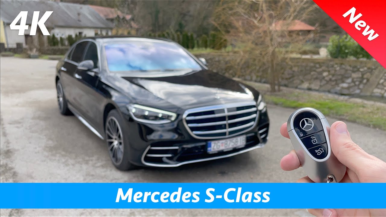 Mercedes S-Class 2021 AMG Line - подробнейший обзор в ИНТЕРНЕТЕ (4K) | Экстерьер - Интерьер, MBUX 2