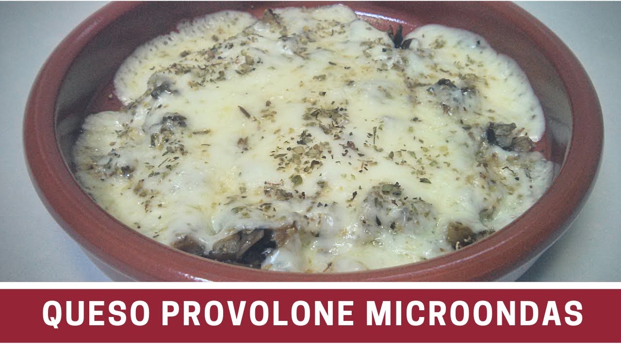 🧀 QUESO PROVOLONE con Setas al MICROONDAS #17