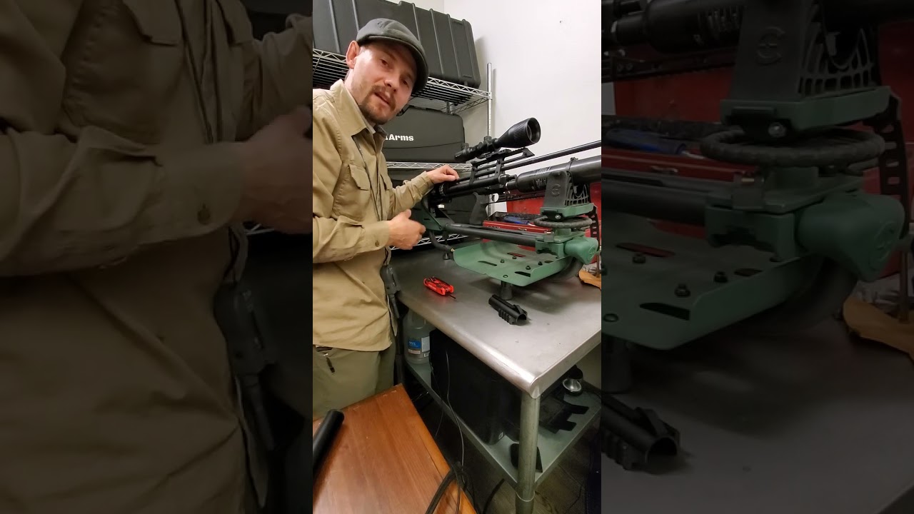 western airguns rattler 357 barrel adjustment and witness marks