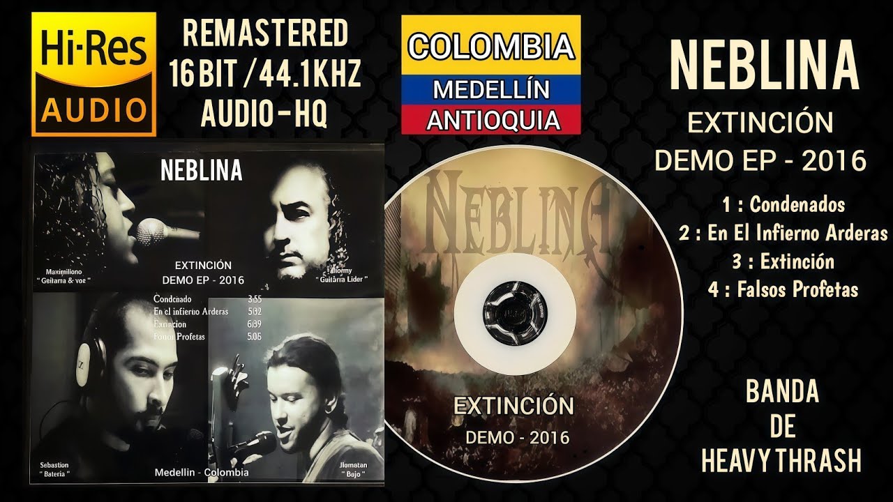 NEBLINA - DEMO EP [Extinci&oacute;n] 2016 Completo AUDIO - HQ