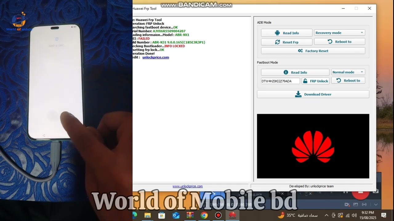 Honor 400 Lite Frp Bypass by world of Mobile bd 