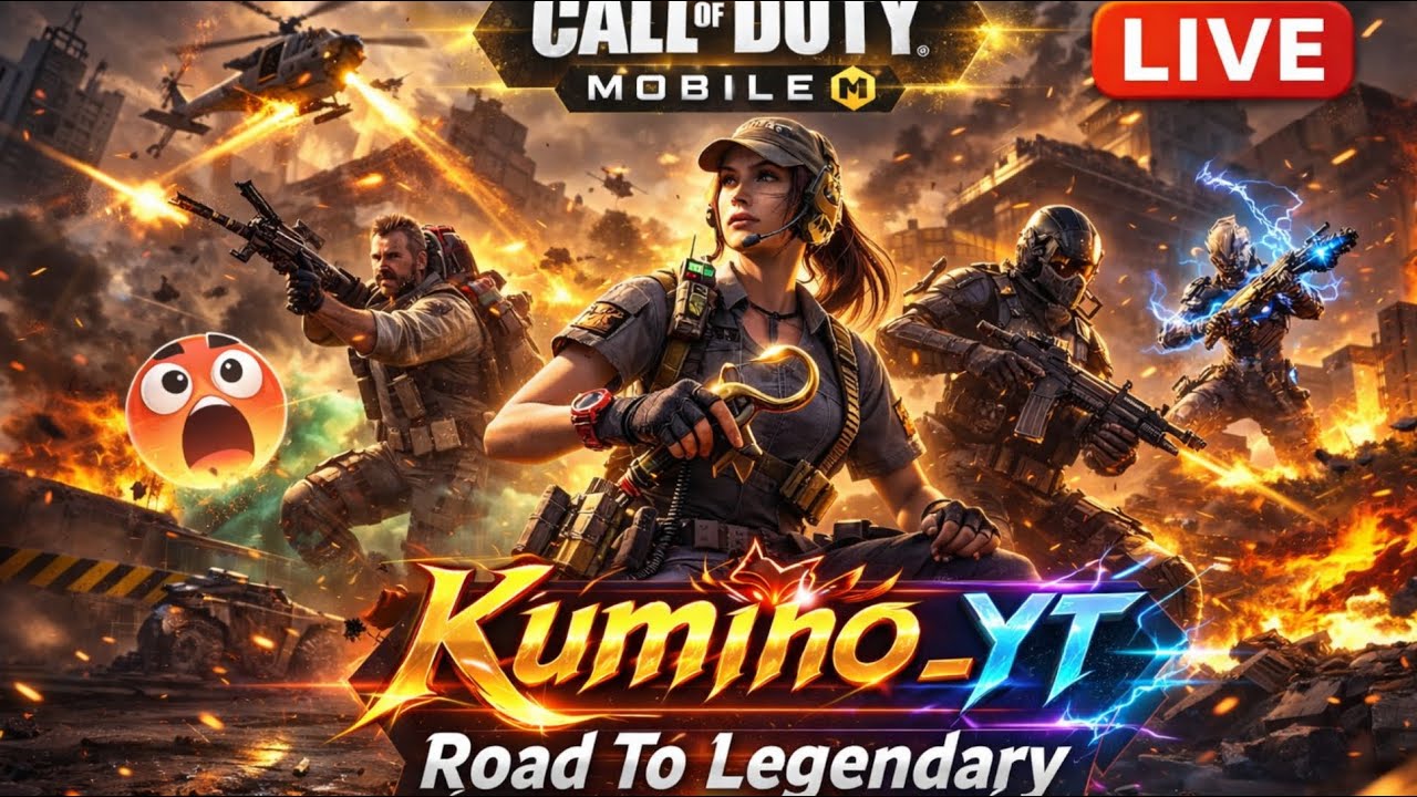 🔴 CALL OF DUTY●HOLI HAIIIII💯😍 ●MOBILE LIVE STREAM 🔥
Welcome to the grind 💪
Live MP