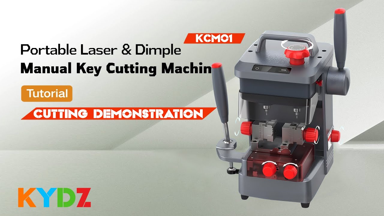 KYDZ Laser & Dimple Cutting Machine - Cutting Demo | KeyShop
