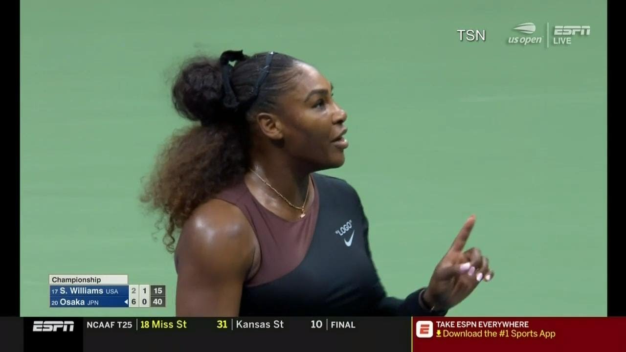 Serena Williams' U.S. Open penalty has critics crying double standard