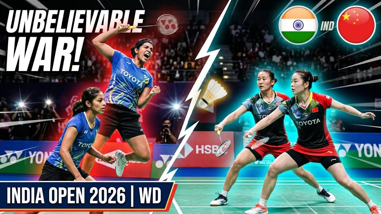 TREESA & GAYATRI ON FIRE! 🇮🇳 Pure Passion vs China's Giants 🇨🇳 | India Open 2026