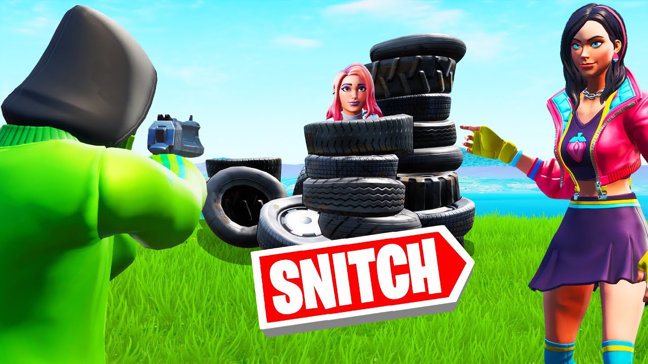 If You DON’T SNITCH You DIE! (Fortnite Snitch Hide And Seek)