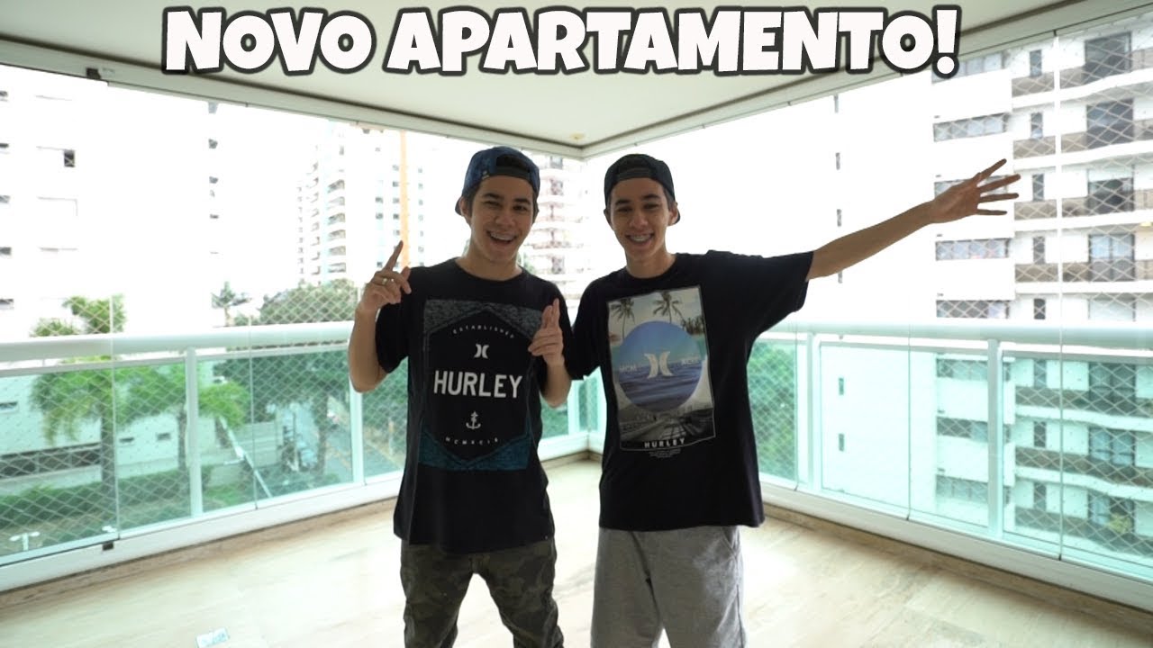 TOUR PELO NOVO MEGA APARTAMENTO DOS BELGAS!