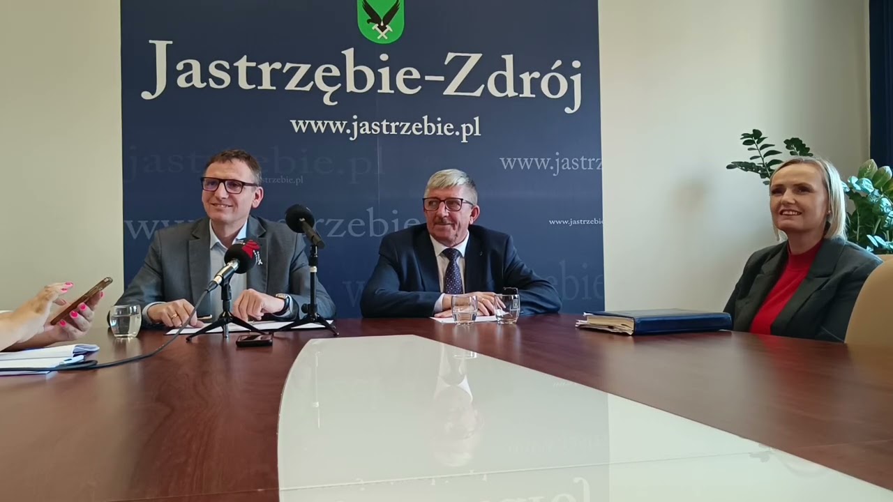 Konferencja prasowa prezydenta Michała Urgoła po sesji rady miasta 28.11.2025