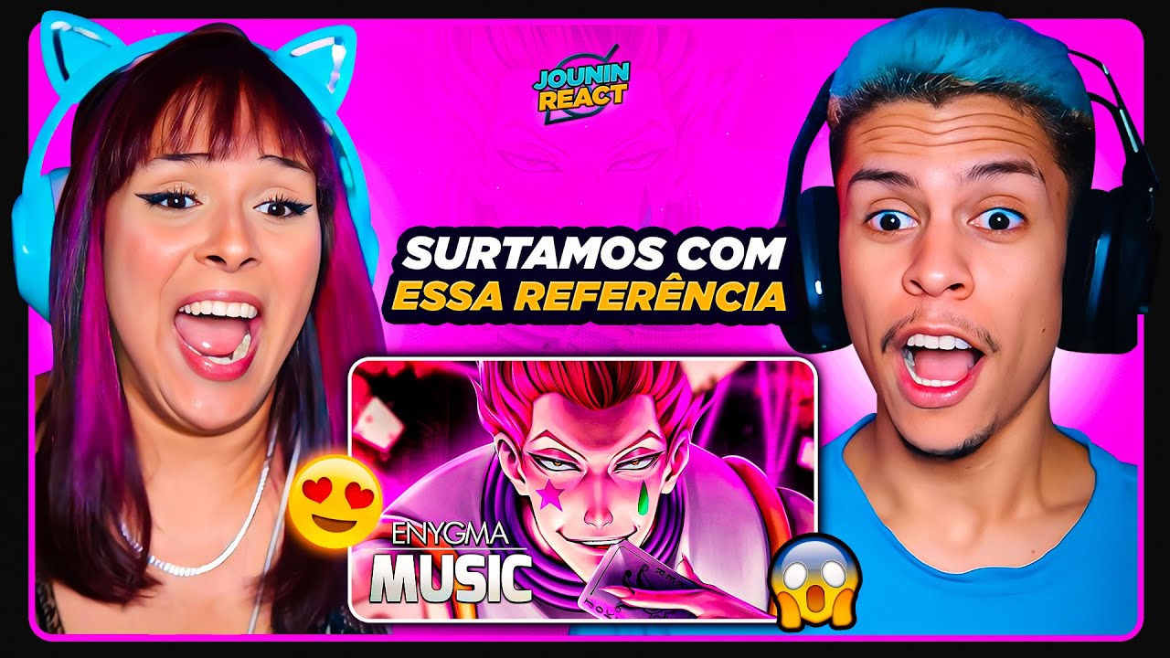 ENYGMA - M&aacute;gico Assassino | Hisoka | [React em Casal] 🔥