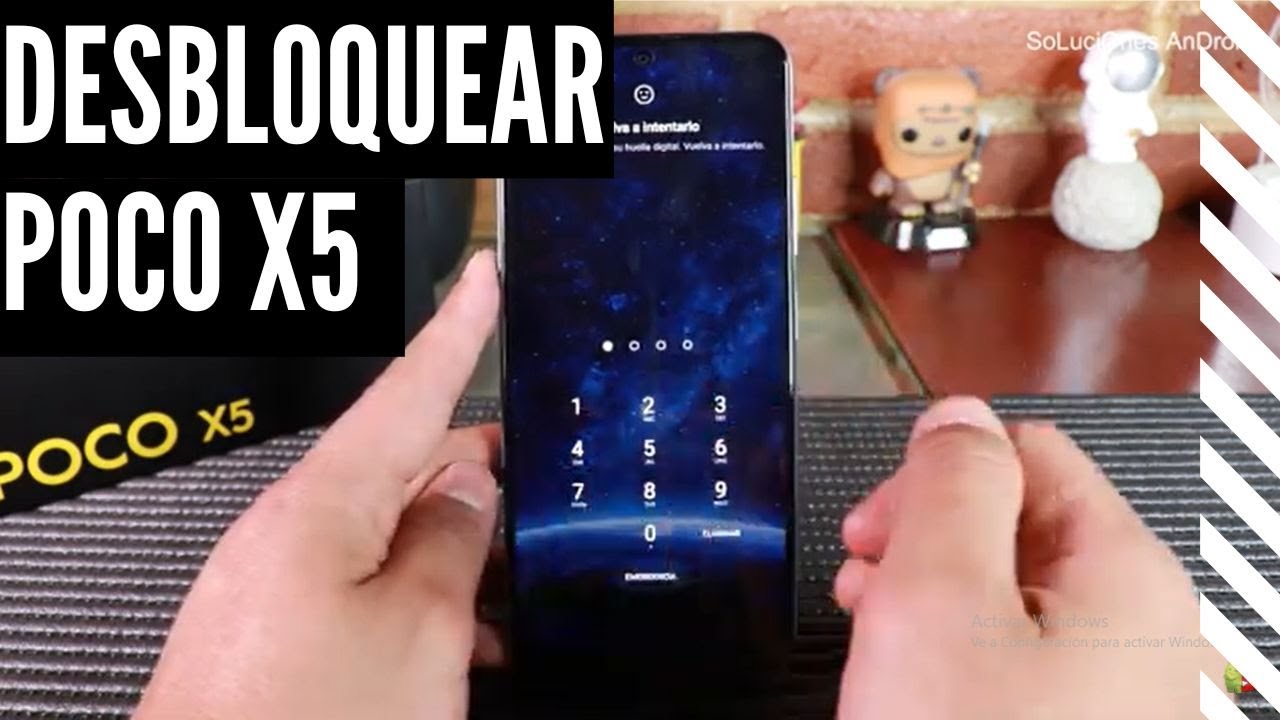 😱 Poco X5 | Como DESBLOQUEAR, Quitar PIN Patron Contrase&ntilde;a