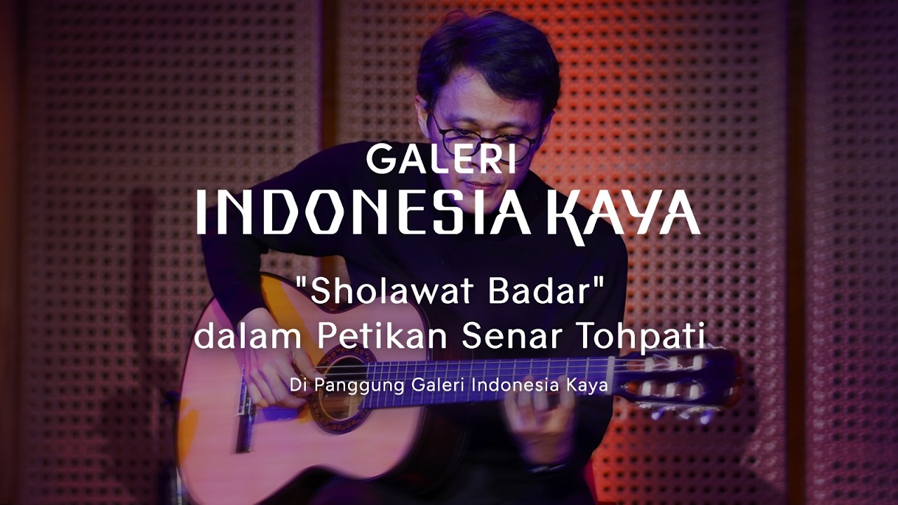 “Sholawat Badar” dalam Petikan Senar Tohpati