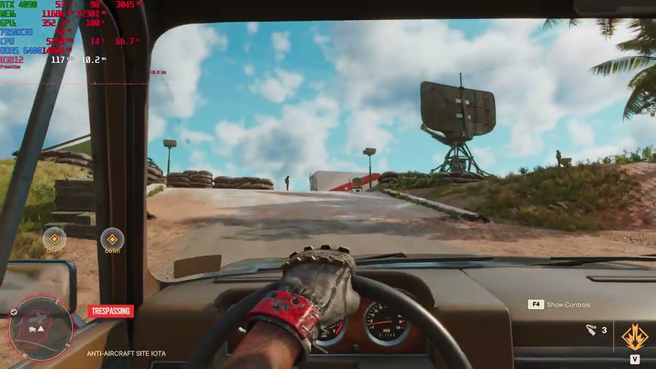Far Cry 6 4K 1440P 1080P RTX 4090 AMD Ryzen 9 7950X3D Benchmark Runs
