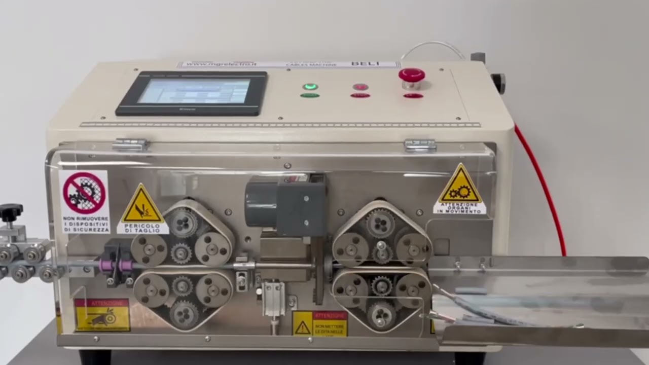 TAGLIA SPELA CAVI ⁄ CUTTING AND STRIPPING MACHINE   TSC INSIDE L 1080p 30fps H264 128kbit AAC