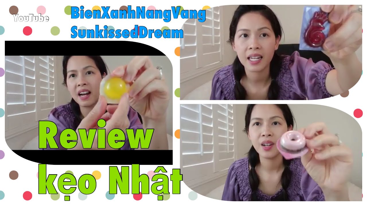 Ăn Review kẹo Nhật- Những thức ăn vặt Mỹ- NangVang